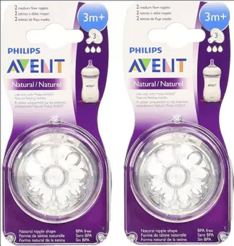 philips avent nipples size 2